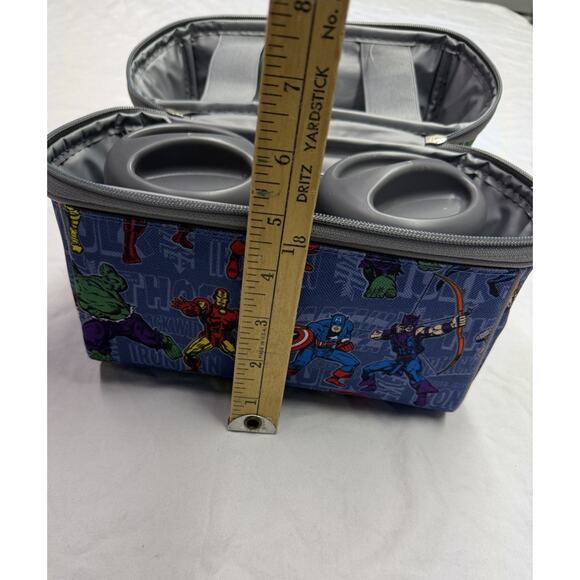 Pottery Barn Kids DC Marvel Hot Beverage Soup Containers With Lids Lunch Bag - Picture 13 of 14